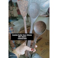 Senduk/Sudip Kayu Nibong (Set 3in1) - Nibong Cooking Utensils