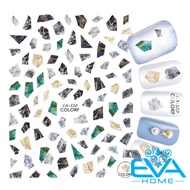 3D Nail Sticker Waterproof Nail Decal with Marble Pattern CA520