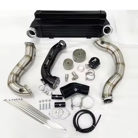 Intercooler Charge Pipe Downpipe turbo exhaust pipe For N54 3.0T E82 E88 E90 E92 E8X E9X 135i 335i 3