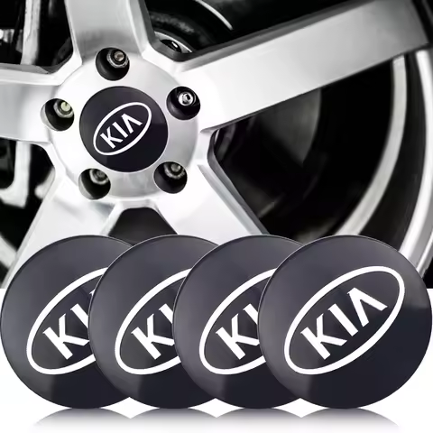 4psc/set 65/68mm Car Wheel Center Hub Caps Logo Cover For Kia K1 K2 K3 K4 K5 K6 K7 K9 Stonic Stinger