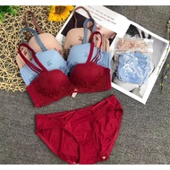 F. Underwear Set Size 32-38 Get A Shirt + Panties.