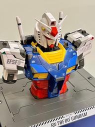 橫濱鋼彈 半身胸像 RX-78F00 初鋼（完成品）會場限定版 YOKOHAMA