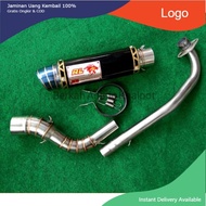Redleo Exhaust 32mm PNP ex5/Wave 100/110/125/criss 110/ Sym 110 legend/