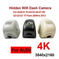 4K 2160P Plug And Play Wifi Car DVR Dashcam for Audi a1 a3 a4 a5 a6 a7 a8 q3 q5 q7 rs3 rs4 rs5 rs7 t