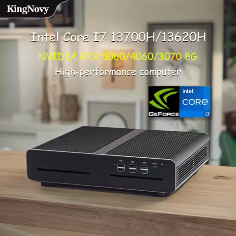 V7 Gaming Mini PC, NVIDIA GeForce RTX 5060/4060/3070 8G, Intel i7 13700H/13620H, Windows11, Desktop 