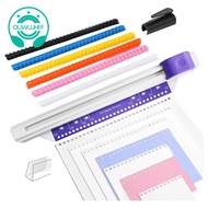 30 Hole Punch Binding Machine, Hand Push Loose Leaf Hole Punch, A4 A5 A6 A7 B5 B6 B7 Book Binder Not