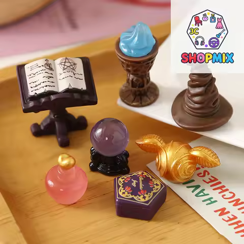 1/12 Dollhouse Mini Magical Academy Props Decoration Dollhouse Micro Scene Ornaments Dolls House Acc