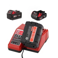 Replace Milwaukee Milwaukee 18V Battery Charger 14v-18V Lithium Battery M18 Fast Charger