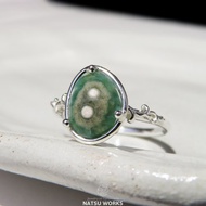 海洋碧玉戒指 / Ocean Jasper Ring 3