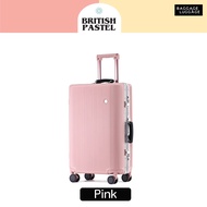 กระเป๋าเดินทาง รุ่น BRITISH PASTEL ดีไซน์หรูฟังก์ชั่นผิวกันรอย [รับประกัน 3 ปี] แบรนด์แท้ BAGGAGE LU