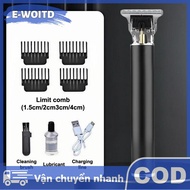 E-WOITD Clipper điện tóc tông đơ râu cạo râu cơ thể tóc tông đơ cắt tóc điện máy cắt tóc người đàn ô