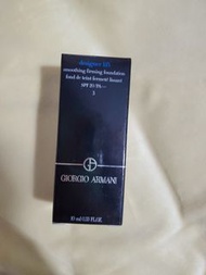 Giorgio Armani 亞曼尼 設計師水感光影粉底 SPF20+/PA+++ 10ml【有盒】#3贈彩妝