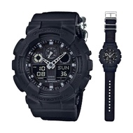 Jam Tangan Pria Casio G-SHOCK GA 100BBN 1ADR Protection Hitam Original