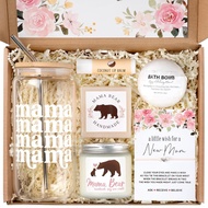 Hadiah Ibu Baru untuk Wanita, 7pcs Hadiah Kehamilan untuk Bakal Ibu, Ibu Selepas Lahir, Pakej Penjag