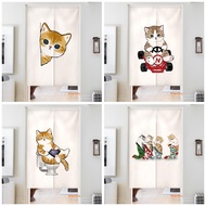 40 Patterns Cartoon Cat Door Curtain Partition Decorative Curtain Household Bedroom Long Door Cover Hanging Short Doorway Curtain Partition for Kitchen