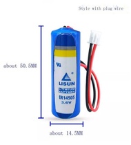 LISUN/Lixing ER14505 14505 3.6v 2400 MAH Patrol Bar Battery Flow Meter Gas Meter Water Meter Battery