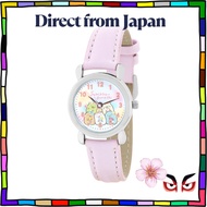 [Direct from Japan] [Sumikko] Watch J-Axis Sumikko Gurashi Watch CX2A0002-PU Kids Purple