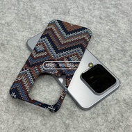Sarung telefon untuk IQOO 15Ultra iqoo15 13 12/12Pro dengan tekstur serat karbon, bukan sarung penuh