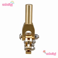 ANHUITYJ Fret Press Tool, Brass Brass Color Guitar Presser, Durable Fret Repair Tool For Fret Leveli