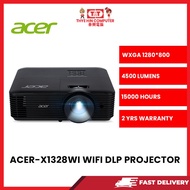 ACER-X1328WI - WXGA 1280*800 , 4500 LUMENS, 2.7KG,15000HOURS,2YRS WIFI DLP PROJECTOR