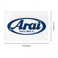 Arai Helmets (2) Bathroom Flannel Floor Mat Toilet Toilet Anti-Slip Foot Mat Doorway Water-Absorbent