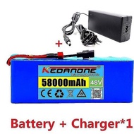 48vLithium Battery13S3P 58000mah 18650Lithium Ion Battery Pack Electric Scooter BeltBMS