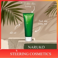 Sữa rửa mặt đất sét tràm trà ngừa mụn hiệu quả  Naruko Tea Tree Purifying Clay Mask & Cleanser - Ste