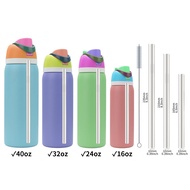 Owala cup 10mm straw compatible with 16-40oz/32oz stainless steel straw, reusable