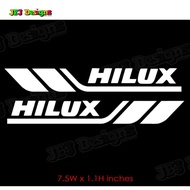 HILUX REAR VIEW MIRROR STICKER 2PCS