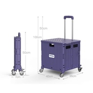 (HOME+) Multifunctional luggage /large capacity shopping basket/ shopping box / foldable storage box