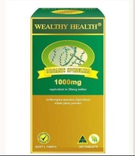 澳洲直送🇭🇲Wealth Health富康1000mg 有機螺旋藻 365粒💙Wealthy Health 有機螺旋藻選用優質藍綠藻（Arthrospira maxima），每錠含1000mg營養豐富