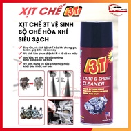 Chai Vệ Sinh Bình Xăng Con Xịt Chế Hòa Khí 3T Vệ Sinh Kim Phun Điện Tử Dung Tích 450 Ml Làm Sạch Bìn