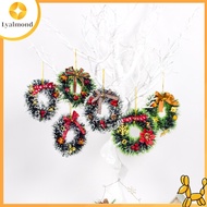 LYD Christmas Decorative Ornaments Red Fruit Gift Bag Garland Pendant Mini Christmas Garland Wreath