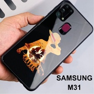 HP SAMSUNG M31 Glossy Case ONE PIECE LUFFY Motif Casing Samsung M31 Silicone Casing Softcase cod Ava