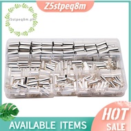 Wire Copper Crimp Fitting Ferrules,AWG 4,6,8,10 Non Insulated Cable Housing Ferrule Pin Cord End Ter