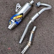 Exhaust muffler pipe fmf f4 Ksr 110 pro dtm 150 200 dmx r 150 Exhaust full system
