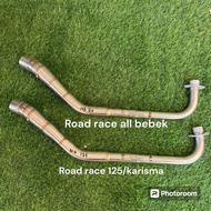 Duck exhaust neck road race d50mm .supra .smash .jupiter etc