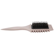 Brush,with Hair Ties Defining Brush, Define Styling Brush Boar Bristle Hair Brush