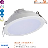 [Genuine Philips] Philips MESON 5W 3-Color Changing Ceiling Light 80mm White / Neutral / Yellow