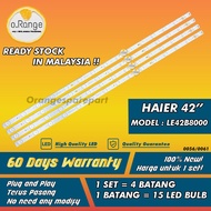 LE42B8000 HAIER 42" LED TV BACKLIGHT(LAMPU TV) HAIER 42 INCH LED TV BACKLIGHT
