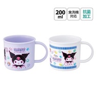 Skater - Skater 200ml兒童水杯2個裝-Kuromi (平行進口)