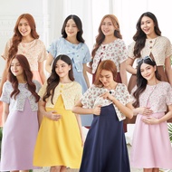 A070 ชุดคลุมท้องให้นม ใส่ทำงาน แบรนด์ MamyAnn ♥ พร้อมส่ง!! มีโค้ดส่วนลด ชุดคลุมท้องใส่ทำงาน ชุดคลุมท