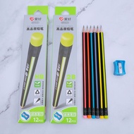 luna colour pencil colour pencil set Hobby Stationery New Product WP9524 WP9520 Triangle Color Woode