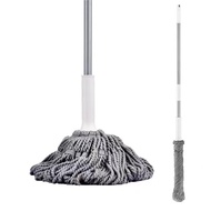 ST/🎫Self-Drying Rotating Mop Lazy Hand Wash-Free Mop Head Stainless Steel Household Mop Mop YVUY