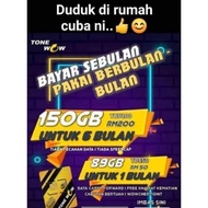 [ READY STOCK ] SIMCARD TERBARU 150GB + 30GB PERCUMA 
