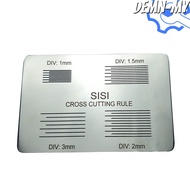 【DEMN】Cross-grid board 100-grid board 100-grid test board coating adhesion tester