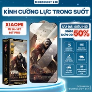 Xiaomi 14, 14T, 14T Pro tempered glass transparent, full screen anti-blue light, screen protector