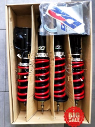 D2 Adjustable High Low Body Shift Absorber Spring Set - Proton Waja Wira Gen2 Persona Putra Satria I