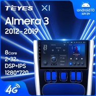 TEYES X1 For Nissan Almera 3 G15 2012 - 2019 Car Radio Multimedia Vide
