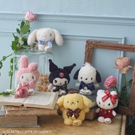Maison de FLEUR Sanrio Co-Branded Three-Dimensional Furry Doll Charm